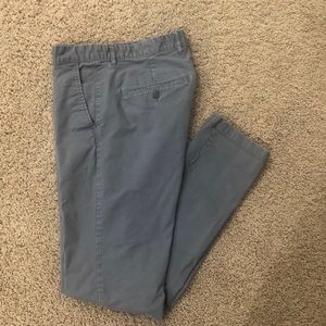 H&M Men’s Skinny Fit Chinos, size 32, Gray